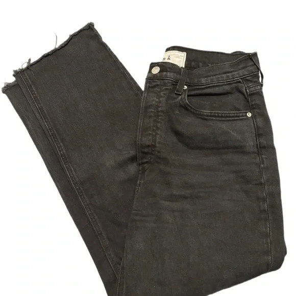 Frank & Eileen Monaghan Straight Leg Black Jeans Size 30 - Picture 5 of 7